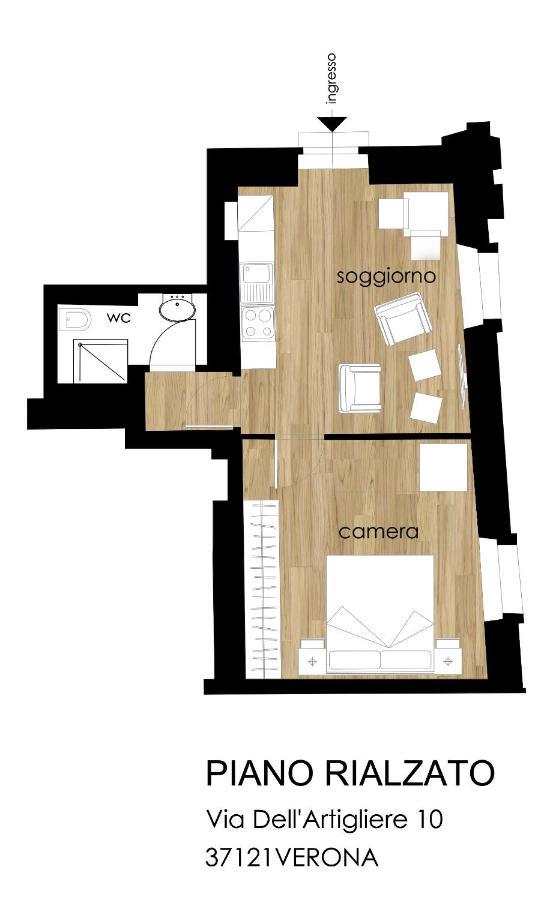 Antiche Colonne Apartment Верона Екстериор снимка